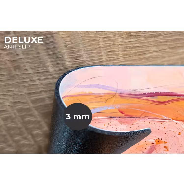 Abstract - Vormen - Modern - Roze Placemat vinyl groot -closeup