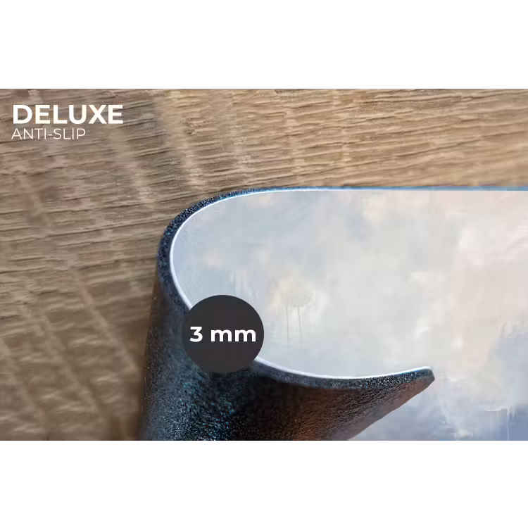 Abstract - Wolken - Modern - Blauw - Kunst Placemat vinyl groot -closeup