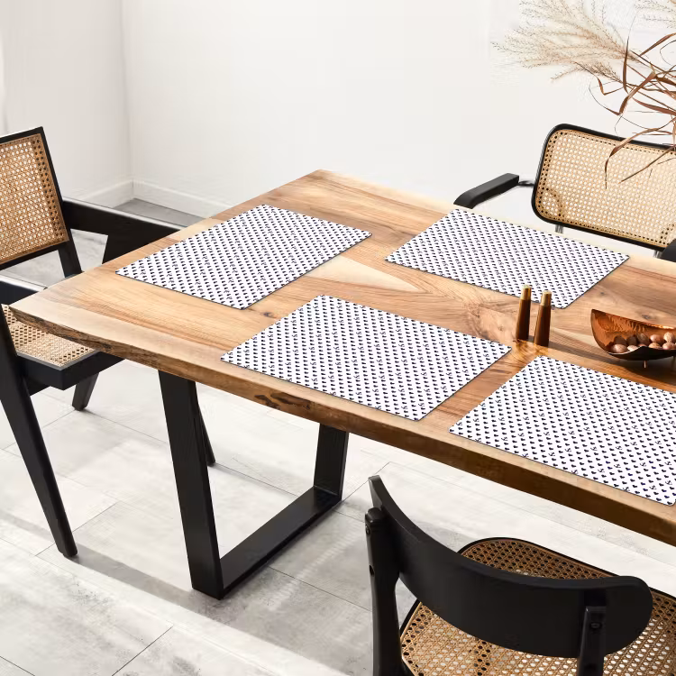 Anker - Hart - Blauw - Wit Placemat vinyl groot 368 -zzsfeer4_Kitchenyeah-website