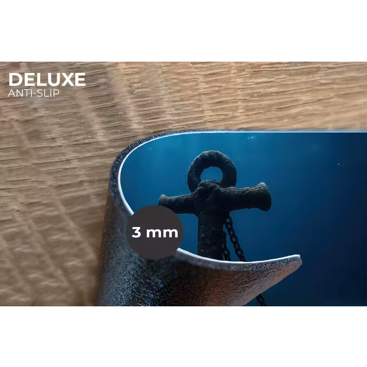 Anker - Ijzer - Zeebodem - Zand Placemat vinyl groot -closeup
