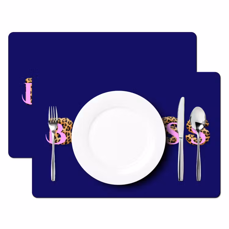 Badass - Panterpint - Schaduw - Roze Placemat vinyl groot -zzsfeer2_Kitchenyeah-website