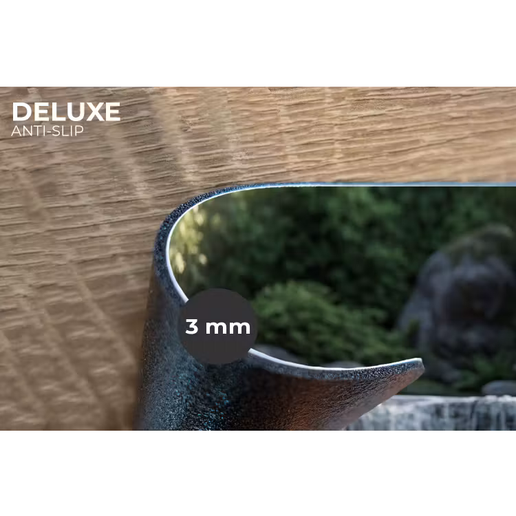 Beek - Waterval - Natuur - Groen Placemat vinyl groot -closeup