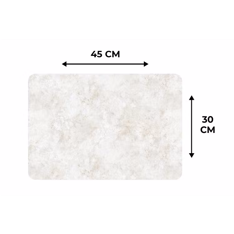 Beige - Marmer - Aders Placemat vinyl groot 368 -specs