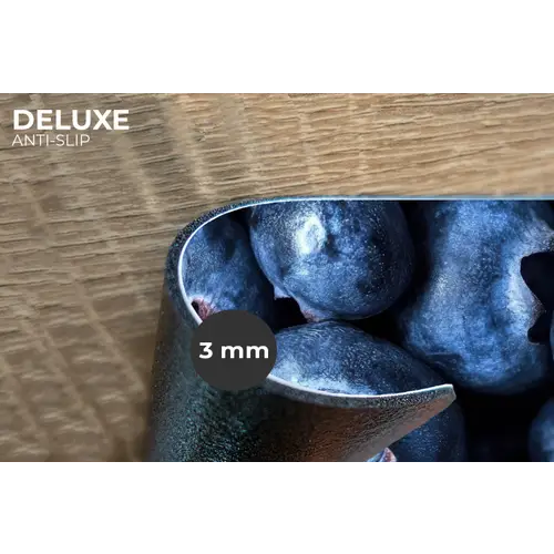 Bessen - Blauw - Fruit Placemat vinyl groot -closeup
