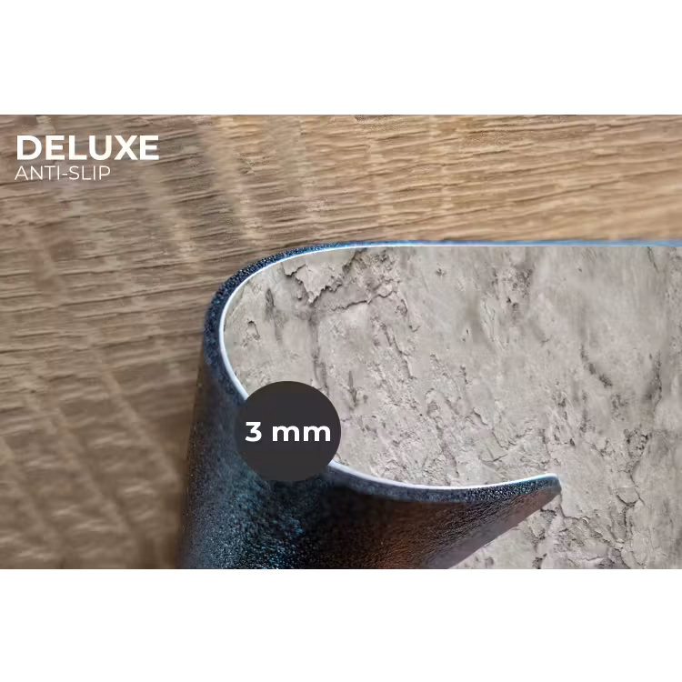 Beton - Grijs - Muur Placemat vinyl groot 368 -closeup