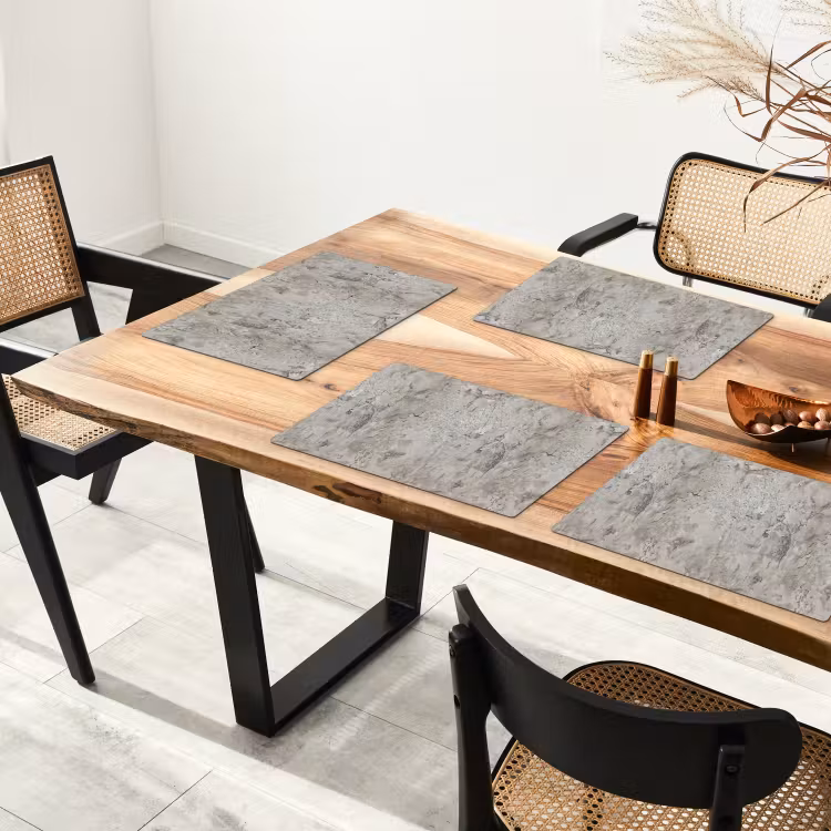 Beton - Grijs - Muur Placemat vinyl groot 368 -zzsfeer4_Kitchenyeah-website
