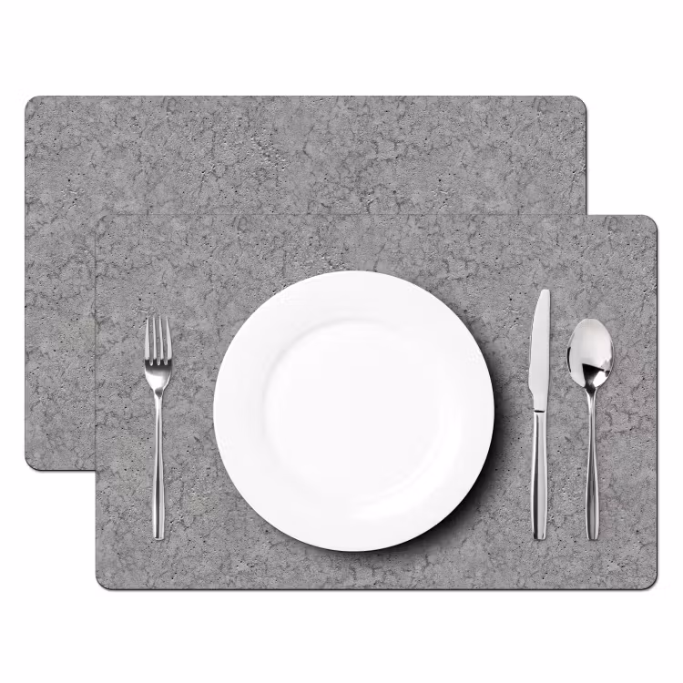 Beton - Muur - Patronen - Industrieel Placemat vinyl groot 368 -zzsfeer2_Kitchenyeah-website
