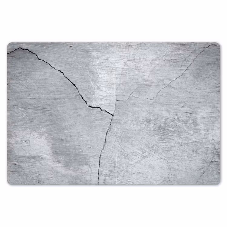 Beton - Scheur - Grijs Placemat vinyl groot -zzsfeer1_Kitchenyeah-website