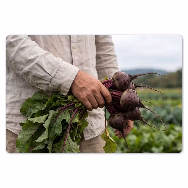 Bieten - Vers - Moestuin Placemat vinyl groot -zzsfeer1_Kitchenyeah-website