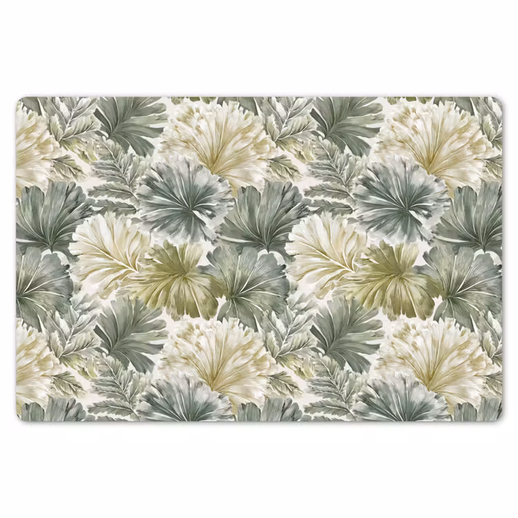 Bladeren - Botanisch - Groen Placemat vinyl groot 368 -zzsfeer1_Kitchenyeah-website