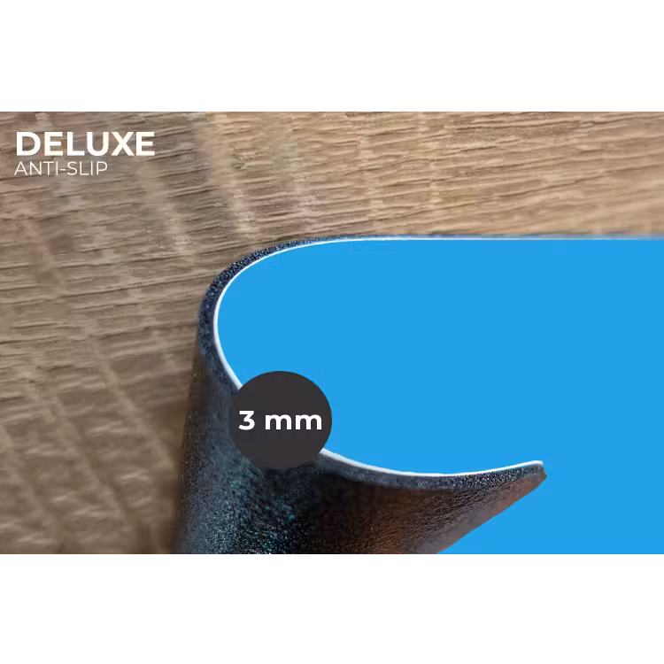 Blauw - Licht - Kleuren Placemat vinyl groot 368 -closeup