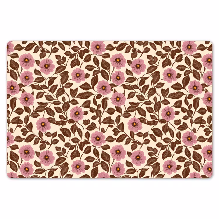 Bloemen - Bladeren - Kleurrijk Placemat vinyl groot 368 -zzsfeer1_Kitchenyeah-website