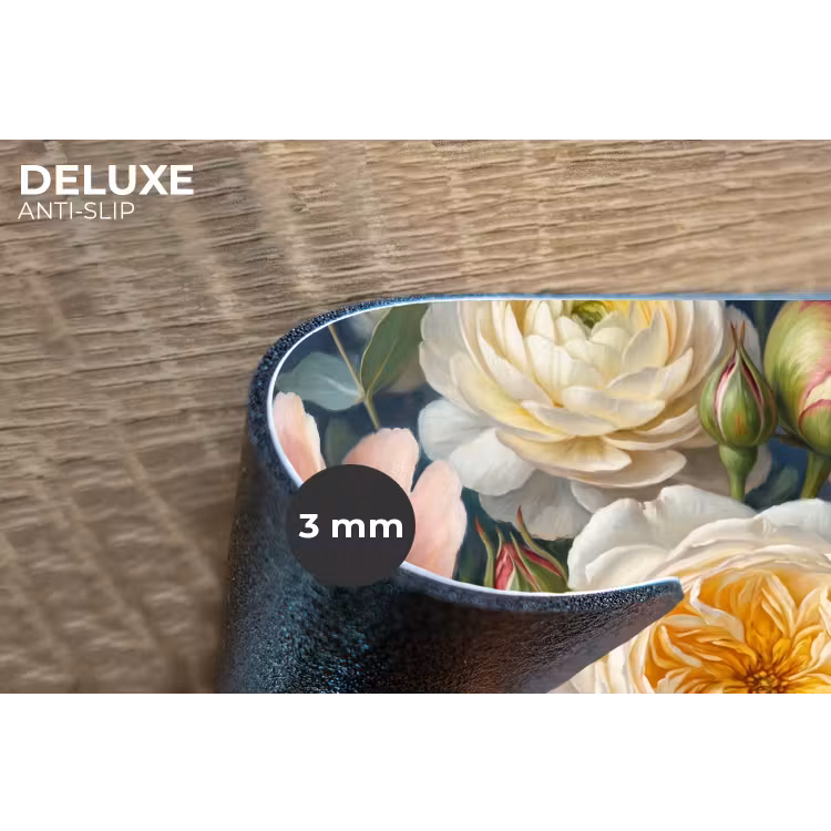 Bloemen - Boeket - Natuur - Klassiek - Kleurrijk Placemat vinyl groot -closeup