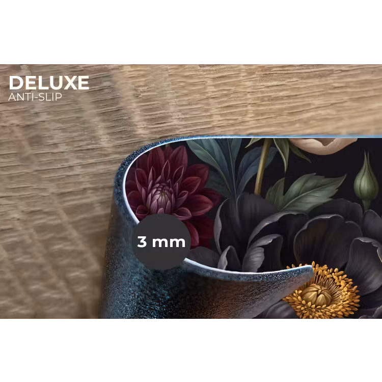 Bloemen - Boeket - Natuur - Klassiek - Weelderig Placemat vinyl groot -closeup