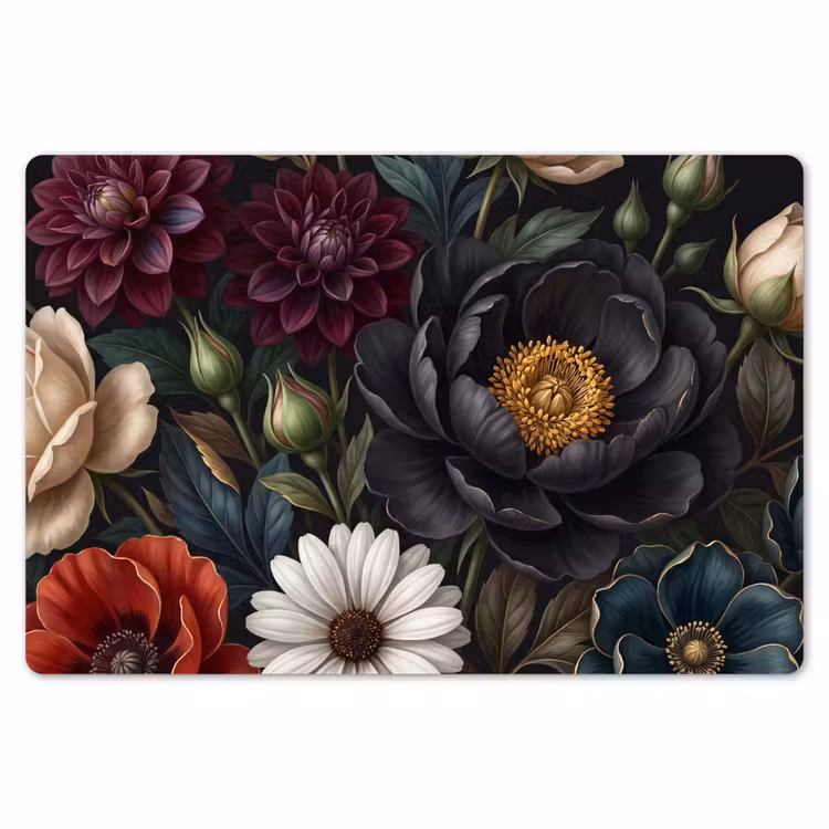 Bloemen - Boeket - Natuur - Klassiek - Weelderig Placemat vinyl groot -zzsfeer1_Kitchenyeah-website