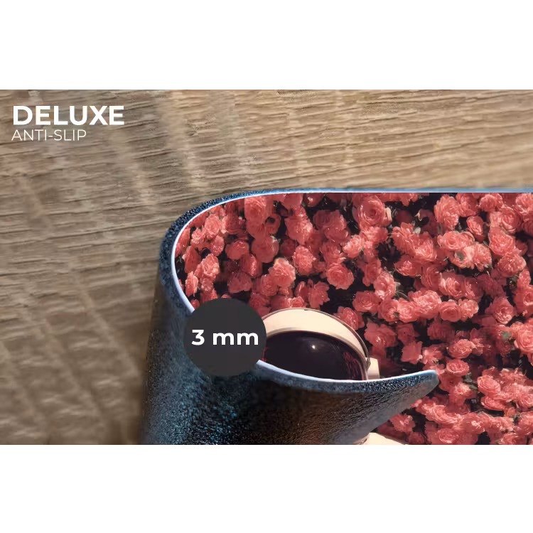 Bloemen - Roze - Astronaut Placemat vinyl groot -closeup