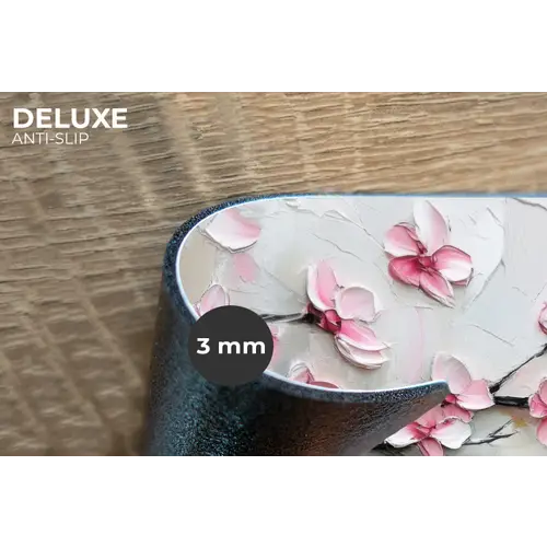 Bloesem - Kunstzinnig - Roze - Sakura Placemat vinyl groot -closeup