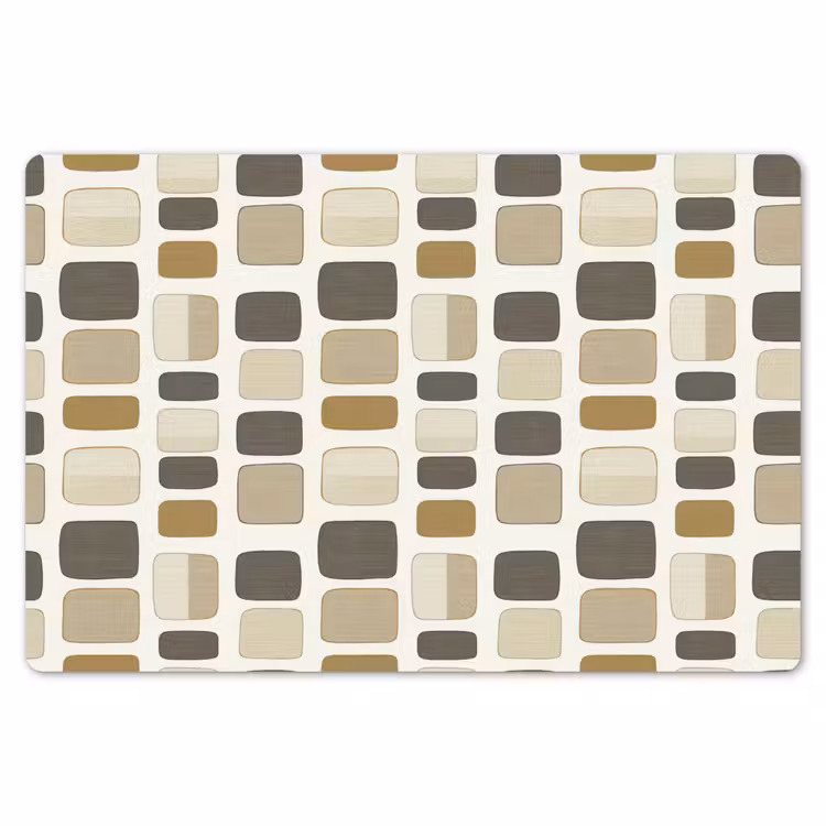 Blokken - Vintage - Grijs Placemat vinyl groot 368 -zzsfeer1_Kitchenyeah-website