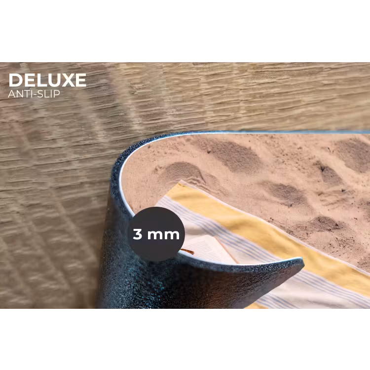 Boek - Zonnebril - Strand - Zomer - Geel Placemat vinyl groot -closeup