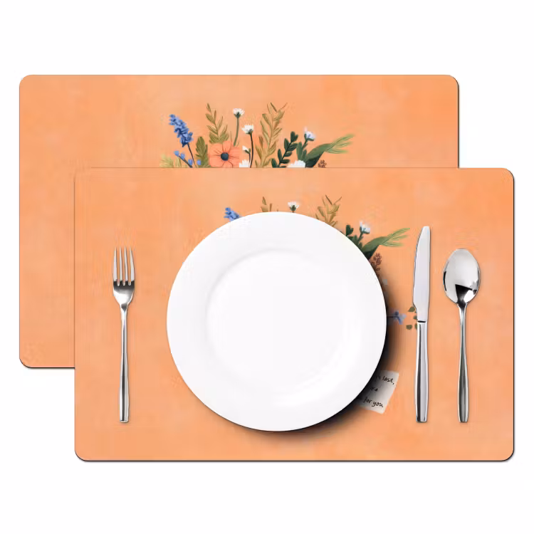 Boeket - Strikje - Quote Placemat vinyl groot -zzsfeer2_Kitchenyeah-website