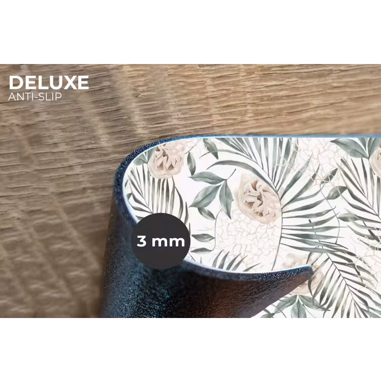 Bohemian - Bloemen - Bladeren - Jungle - Tropical Placemat vinyl groot -closeup