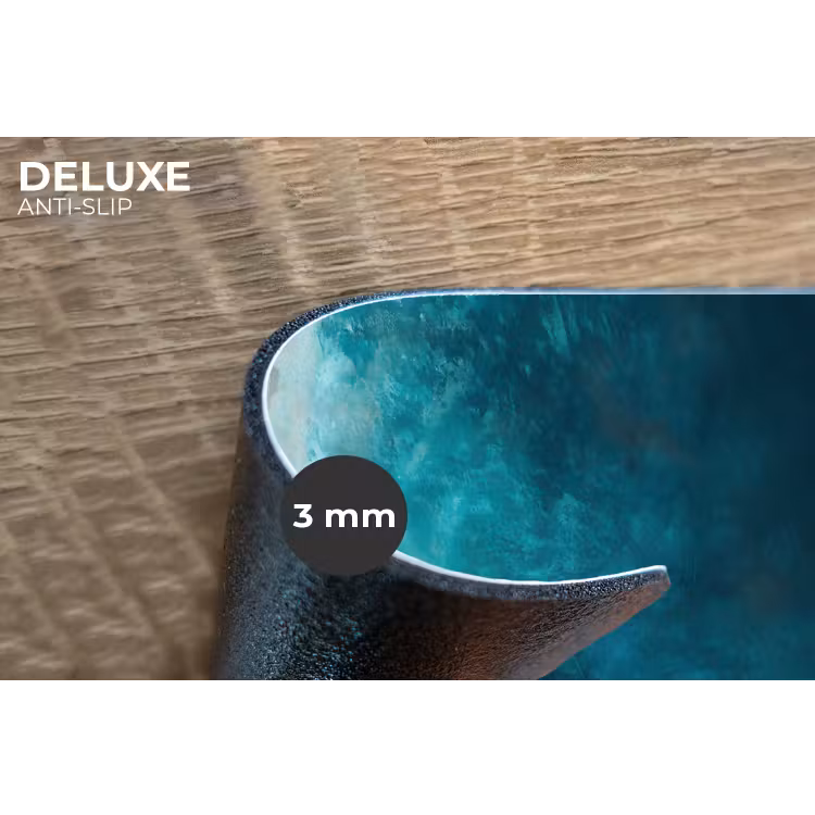 Bootje - Water - Blauw Placemat vinyl groot -closeup