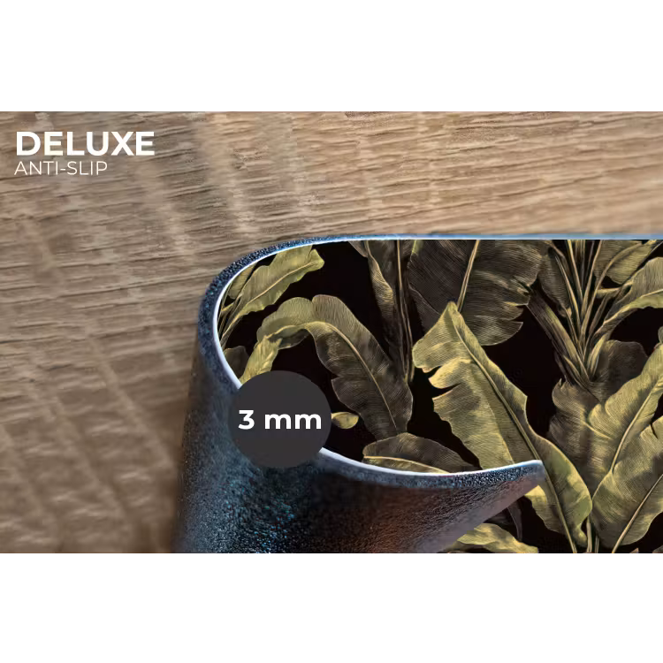 Botanisch - Bladeren - Groen Placemat vinyl groot 368 -closeup