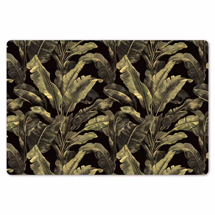 Botanisch - Bladeren - Groen Placemat vinyl groot 368 -zzsfeer1_Kitchenyeah-website