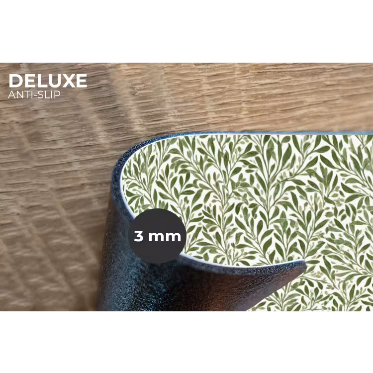 Botanisch - Takken - Groen Placemat vinyl groot 368 -closeup