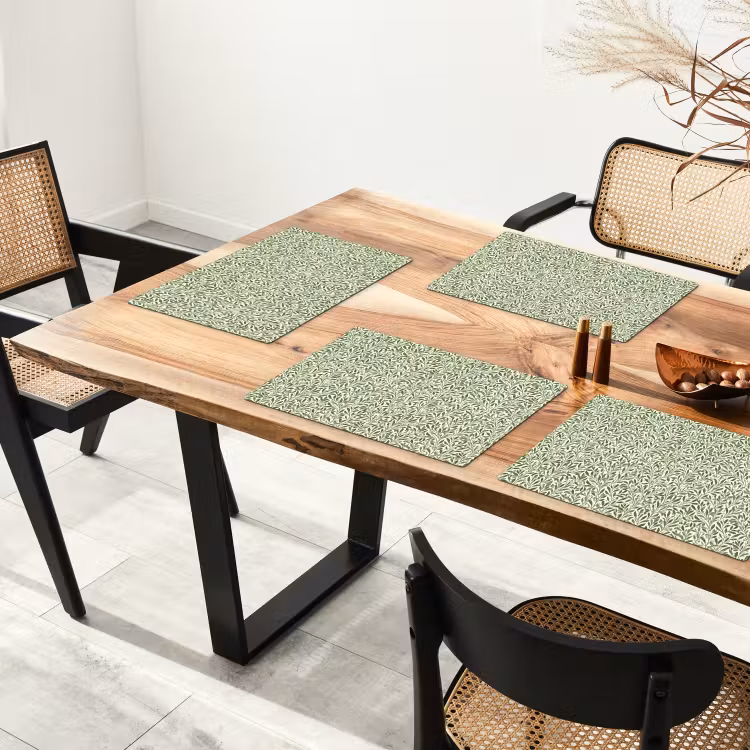 Botanisch - Takken - Groen Placemat vinyl groot 368 -zzsfeer4_Kitchenyeah-website