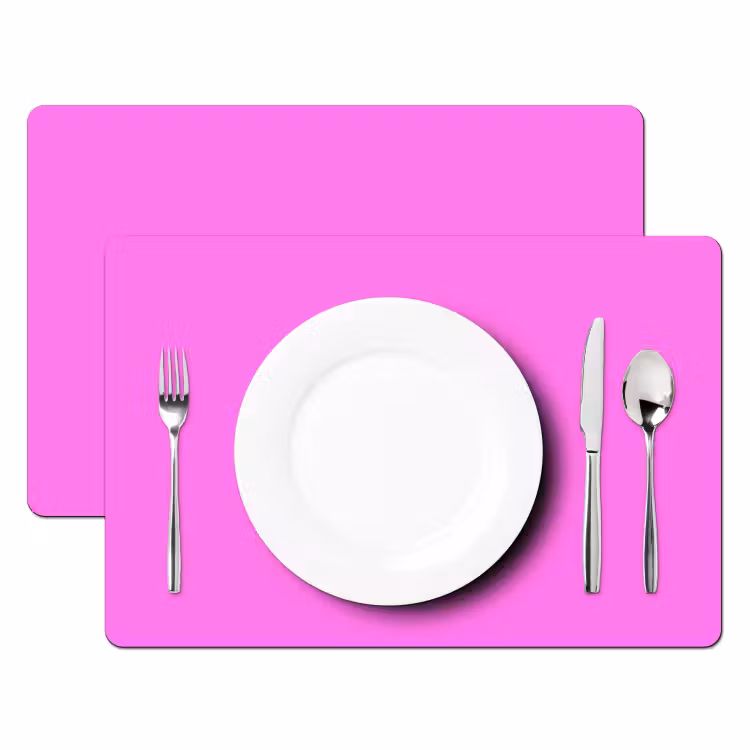 Bright - Orchid - Roze Placemat vinyl groot 368 -zzsfeer2_Kitchenyeah-website