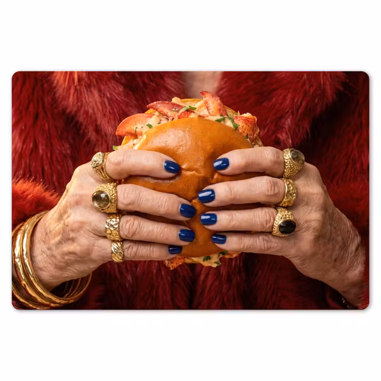 Broodje - Bontjas - Goud Placemat vinyl groot -zzsfeer1_Kitchenyeah-website