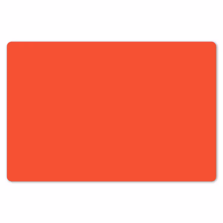Burnt - Coral - Oranje Placemat vinyl groot 368 -zzsfeer1_Kitchenyeah-website