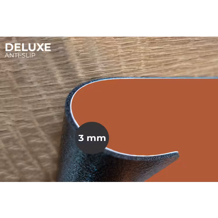 Burnt - Sienna - Oranje Placemat vinyl groot 368 -closeup