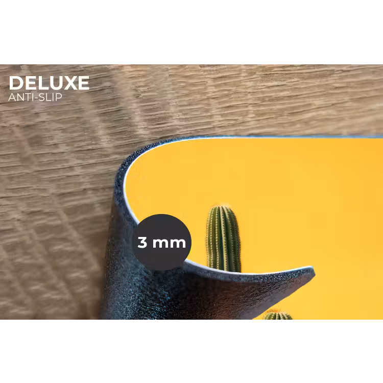 Cactus - Groen - Minimalistisch Placemat vinyl groot -closeup