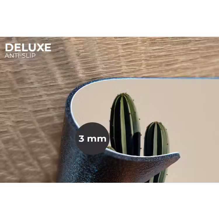 Cactus - Subtiel - Groen Placemat vinyl groot -closeup