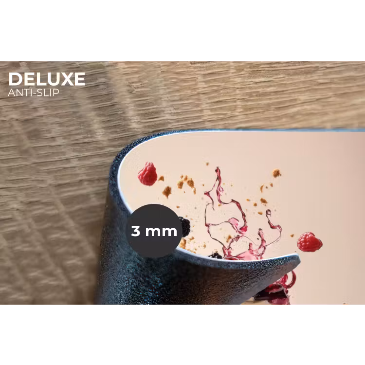 Cheesecake - Eten - Roze - Taart Placemat vinyl groot -closeup