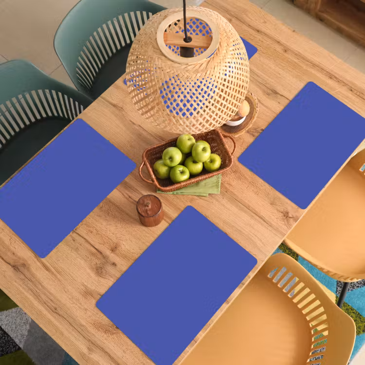 Chinese - Blue - Blauw Placemat vinyl groot 368 -zzsfeer5_Kitchenyeah-website
