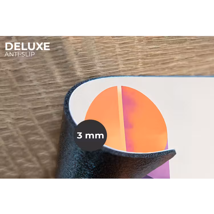Cirkels - Abstract - Paars Placemat vinyl groot -closeup