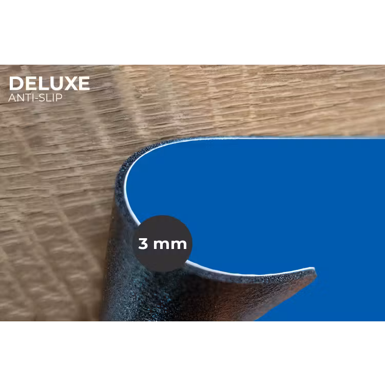 Classic - Azure - Blauw Placemat vinyl groot 368 -closeup