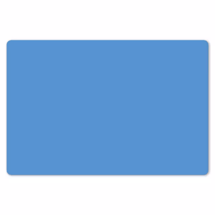 Cornflower - Blue - Blauw Placemat vinyl groot 368 -zzsfeer1_Kitchenyeah-website