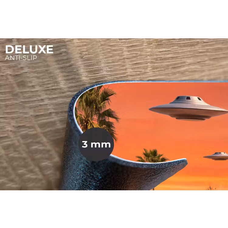 Placemat - 6 stuks - Cowboy - Paard - Woestijn - Cowboy - Paard - Woestijn Placemat vinyl groot