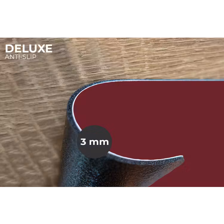 Dark - Garnet - Rood Placemat vinyl groot 368 -closeup