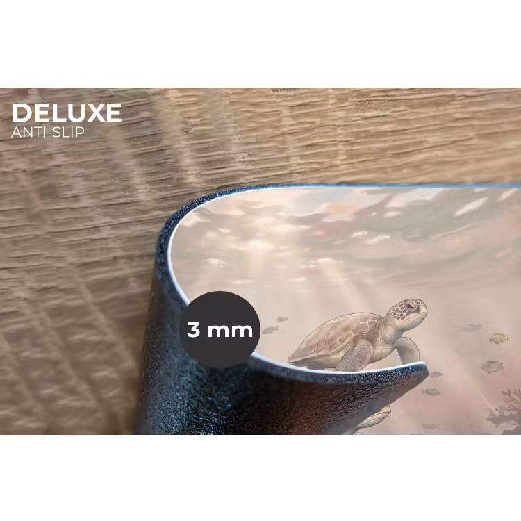 Dier - Onderwater - Oceaan - Illustratie - Zeeleven Placemat vinyl groot -closeup