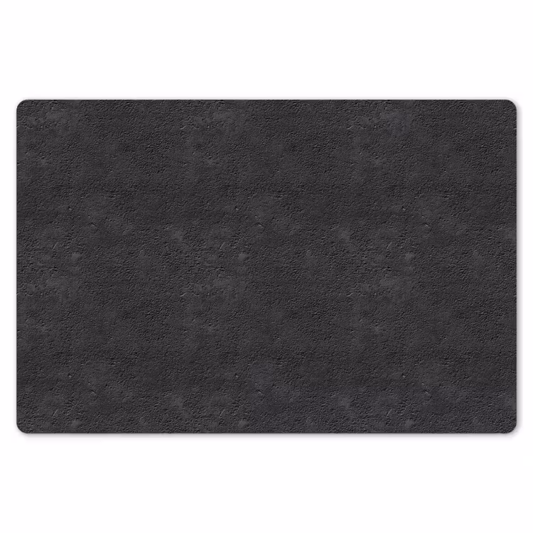 Donkergrijs - Asfaltstructuur - Ruw Placemat vinyl groot 368 -zzsfeer1_Kitchenyeah-website