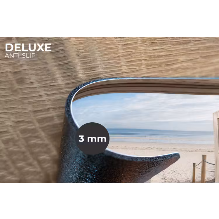 Doorkijk - Strand - Duinen - Pad - Landschap Placemat vinyl groot -closeup