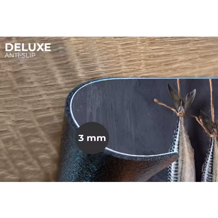 Placemat - 6 stuks - Drie vissen - Touw - Drie vissen - Touw Placemat vinyl groot