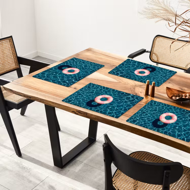 Drijvend - Zwemband - Water Placemat vinyl groot -zzsfeer4_Kitchenyeah-website