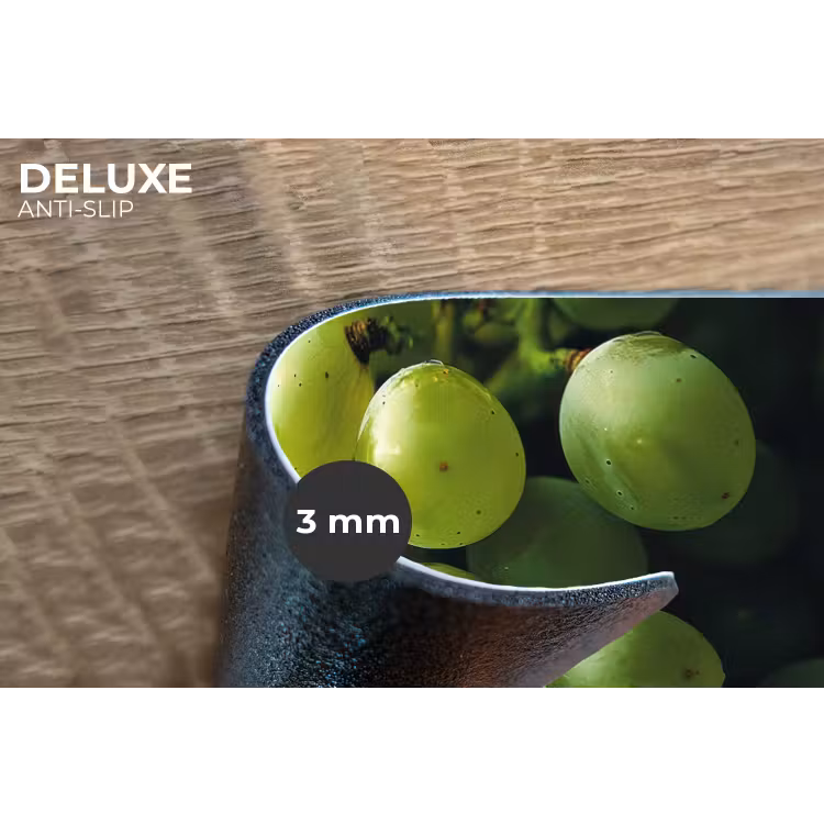Druiven - Tros - Groen Placemat vinyl groot -closeup