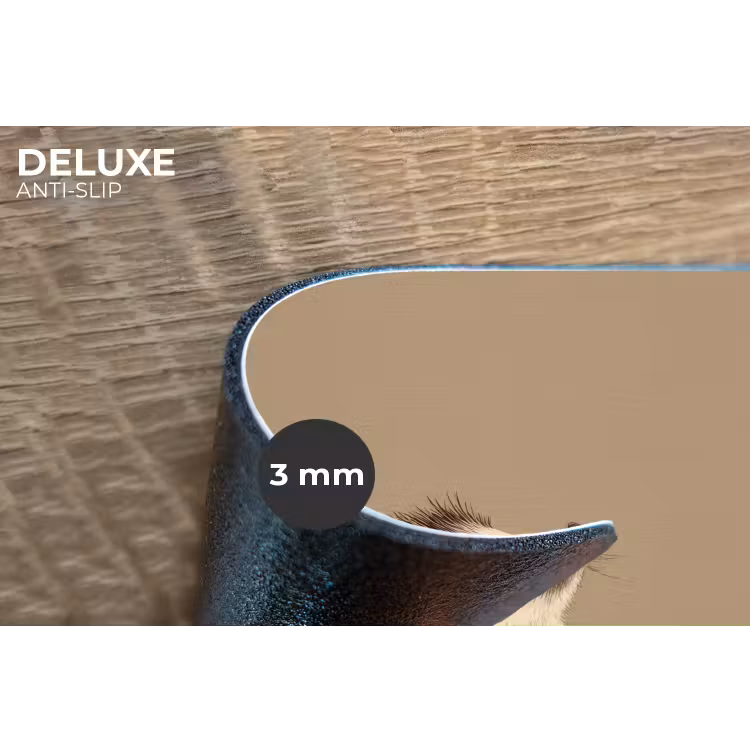 Egel - Snuitje - Bruin - Stekels Placemat vinyl groot -closeup